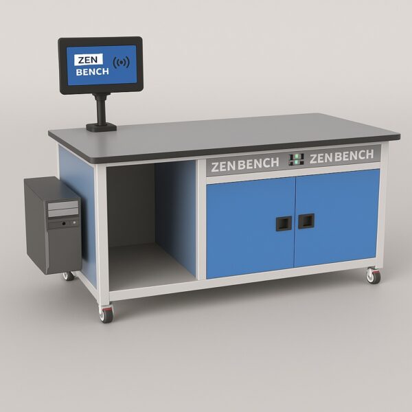 Mesa de laboratorio para LC/MS con cabina antirruido