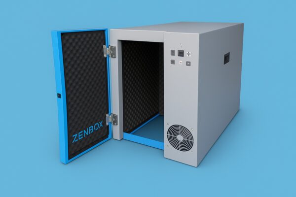 Cabina antirruido para bomba Varian, Leybold, Pfeiffer