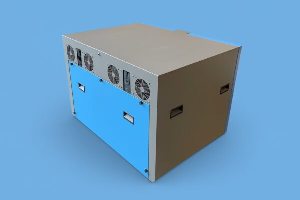 Cabina antirruido para bombas Pascal, Leybold, Vacuubrand