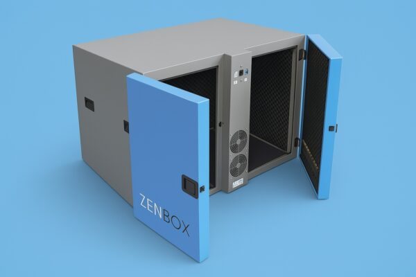 Cabina antirruido para bombas Pascal, Leybold, Vacuubrand