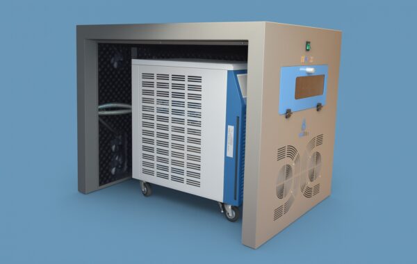 Cabina antirruido para chiller Perkin elmer, Agilent