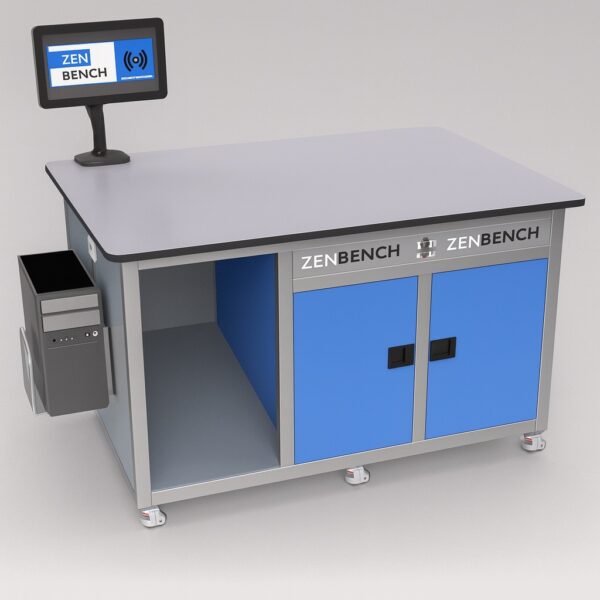 Mesa de laboratorio para LC/MS con cabina antirruido